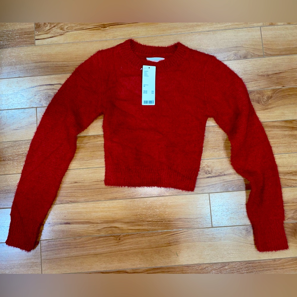 Urban Outfitters Red Long Sleeve size XS